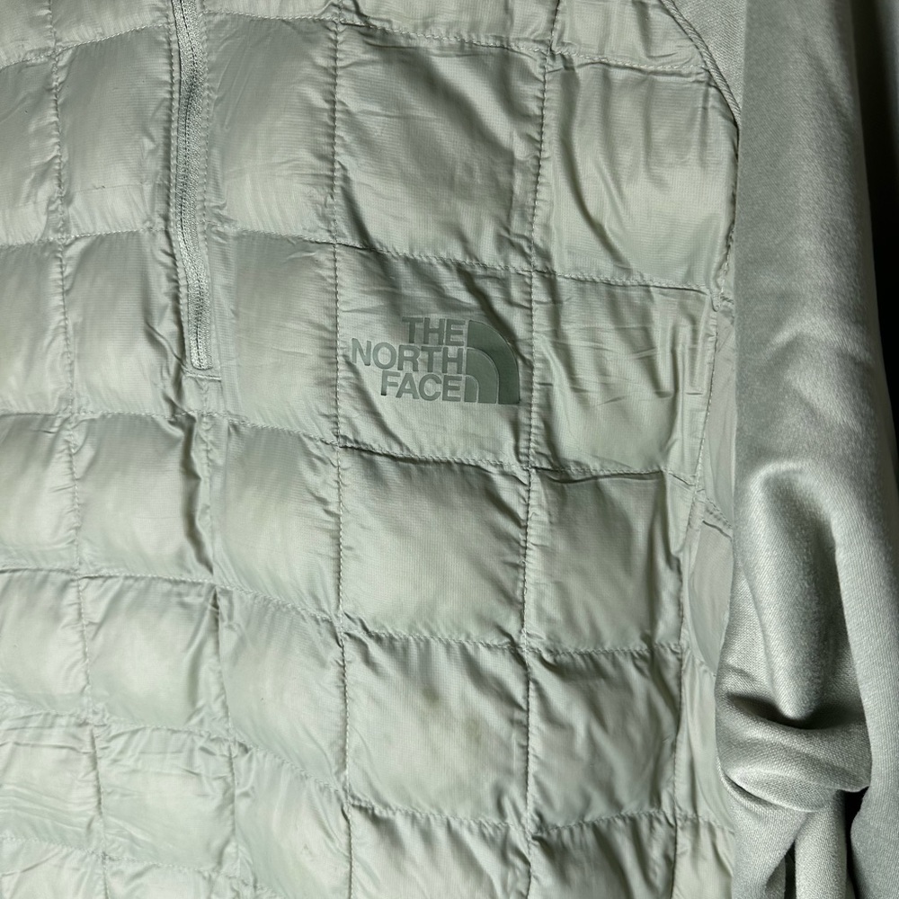 The North Face Thermoball Hybrid Pullover Khaki XL - Picture 2 of 7